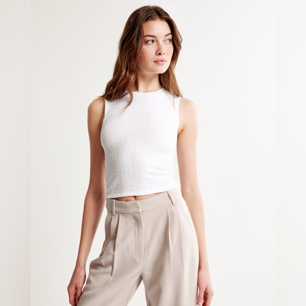 Abercrombie Textured Shell Top